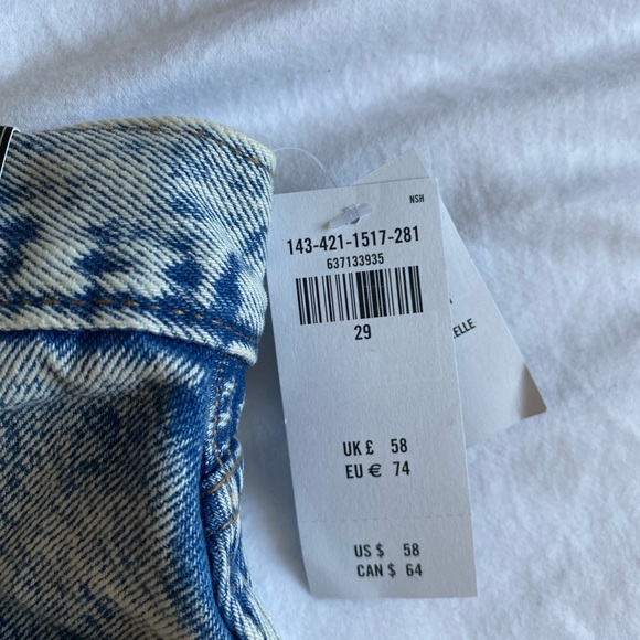 NWT A&F Jean Skirt - Picture 4 of 6